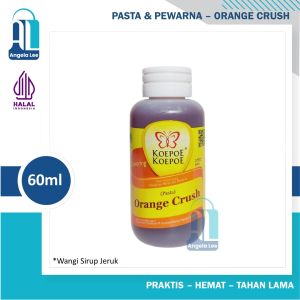 Koepoe Perisa Pewarna Pasta Orange Crush Sirup Jeruk Koepoe 60ml