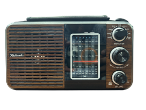 Richards KS-USR11 Vintage Portable FM/AM/SW Radio