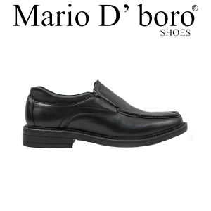 Mesns Leather Slip-On Dress Shoes MX 24732 BLACK C47