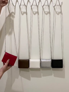Thời Trang Nữ Mini PURSE Túi dùng buổi tối với Crossbody Chuỗi chất liệu da PU tiền xu xách tay PURSE Son môi Tai nghe tổ chức