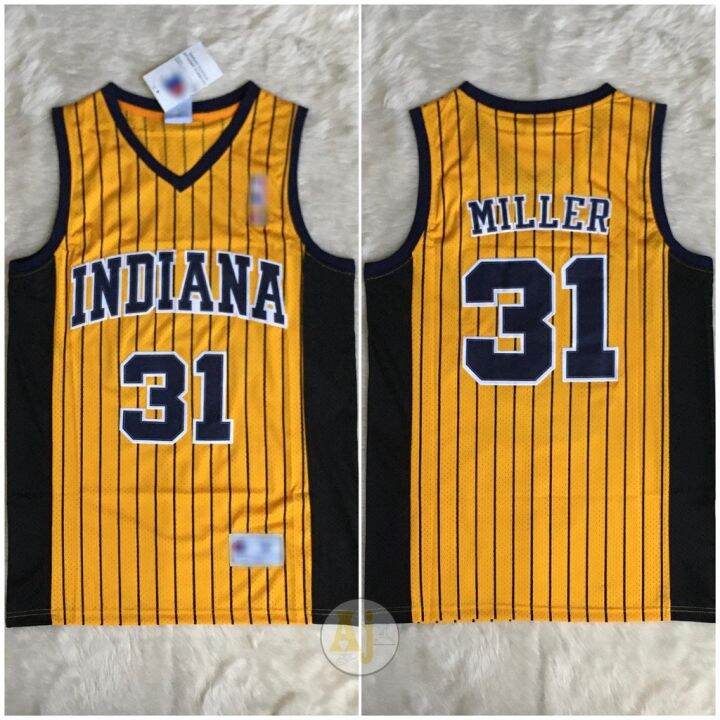 Reggie miller hot sale basketball jersey