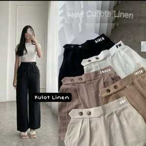 PAKAIAN KEMEJA WANITA ATASAN KEMEJA LINEN LENGAN PANJANG OVERSIZE/ ALL SIZE TERBARU KEKINIAN