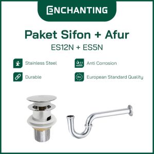 Afur Pop Up Sifon Wastafel Europe Enchanting ES5n+ES12N