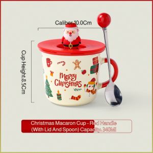 Mugs Focused Consumers Ceramics Cartoon Exquisite Appearance Daily Use Resistant to Falling