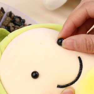 Sepasang Mata Boneka Bula Hitam Set Mata Amigurumi Safety Doll Eyes Untuk Mata Boneka (2pcs) MG011