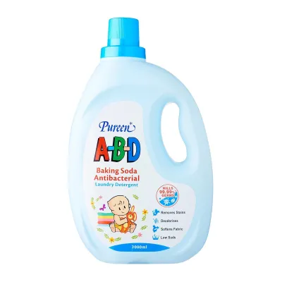 Pureen A-B-D Baking Soda Antibacterial Laundry Detergent 2 Litres Laundry Liquid