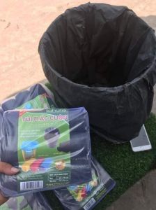 Set 3 cuộn túi đựng rác tự phân hủy sinh học