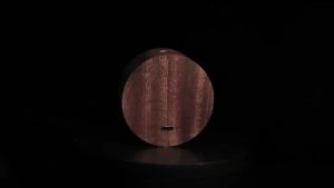 Rotating LED Wooden Reading Light Level 3 C-type Rechargeable Brightness 360 ° Rotating Adjustable Touch Bedhead Light