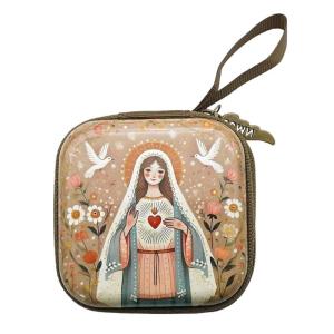 Portable Religious Accessory Organizers Cartoon Design Plastic Bead Storage Bag Suitable For Jewelry Small Gifts