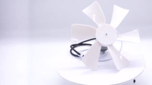 mankk 6" RV Vent Fan Blade with 12V D-Shaft RV Vent Motor Fan Blade Replacement RV Exhaust Fan Bathroom RV Exhaust Fan with 2 Screws 2 Zip Ties