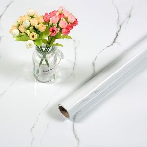 5 Mét Decal Dán Bếp Khổ 60cm Rộng Tráng Nhôm Chịu Nhiệt Có Keo - ĐÁ HOA CƯƠNG