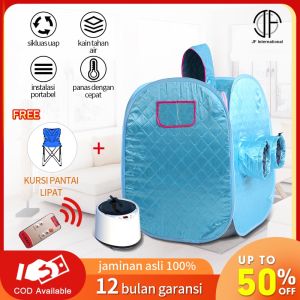 Kotak sauna / Portable Steam Sauna Alat Pelangsing Tubuh / Alat Spa /Alat Mandi Uap