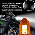 Strong Light Headlights Big Sword Modified LED Electric Bike Large Bulb. 