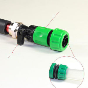 หัวบัว รดน้ำ ฝักบัว รดน้ำ ปืนฉีดน้ำ หัวฉีด 1000รู ยาว ก้านอลูมิเนียม ยาว 60 ซม. มีวาวล์เปิดปิด ต่อกับสายยาง 4หุน 5หุน 6หุน น้ำนุ่มกว่าปกติ