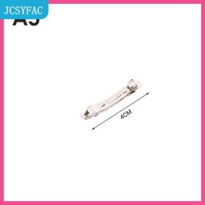 JCSYFAC 10pcs mùa xuân tóc Clips cơ sở trống tự động barrette handmade Bow HAIRPIN DIY trang sức làm phụ kiện