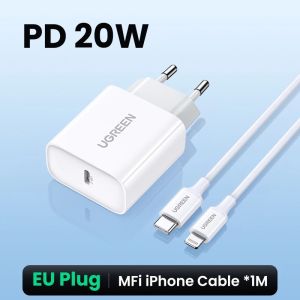 UGREEN PD Charger 20W QC4.0 QC3.0 USB Type C Fast Charger Quick Charge 4.0 3.0 QC for iPhone 13 12 Pro Xs 8 Xiaomi Phone Charger2026