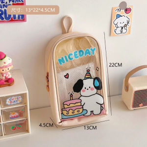 Pensil case tempat pensil aesthetic Korea premium import tempat pensil kawaii lucu organizer box pencil