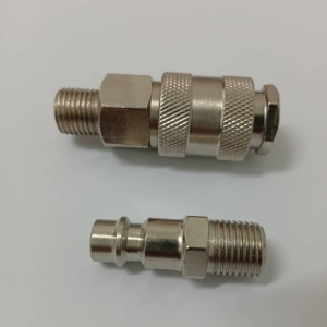 Pneumatic EU Fitting Quick Coupling Connector Coupler For Air Compressor SM PM Heavy Duty Air Hose Fittings 1/4’ NPT