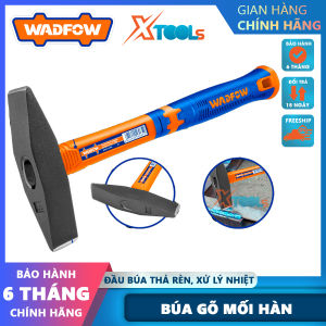 Búa đóng đinh WADFOW búa gõ mối hàn 300g-500g đầu búa rèn thả xử lý nhiệt thép carbon tay cầm hai màu chống trơn trượt