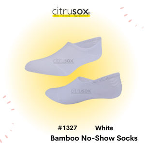 CITRUSOX Bamboo No-Show Socks with Non-Slip Inner Heel (25-28 cm EU 41-45) #mensocks #moccasins #oxford #derby #1327