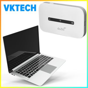 [Vktech] High-Speed 4G LTE Mobile WiFi Router 150Mbps Wireless Hotspot with SIM Card Slot for Reliable Connectivity