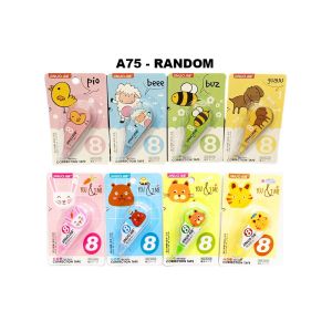 MD-A75 Correction Tape Students Tipex Kertas Perlengkapan Sekolah Karakter Hewan Lucu / Tipex Roll