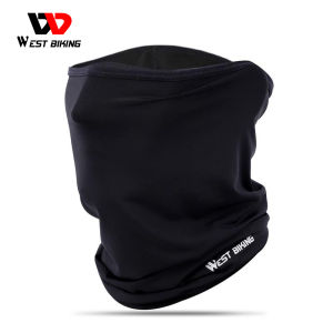 WEST BIKING Summer Anti-sweat Cycling Face Mask Breathable Headwear Cycling Caps Running Bicycle Motorcycle Bandana Sports Scarf Half Face Mask
