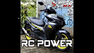 KNALPOT SHIJIRO RACING TYPE RC POWER FOR AEROX N-MAX VARIO PCX ADV