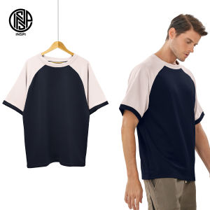 INSPI Two Toned Tshirt For Men and Women Korean Oversized Boxy Tees Plain Trendy Tops Collection Loose Fit Menswear