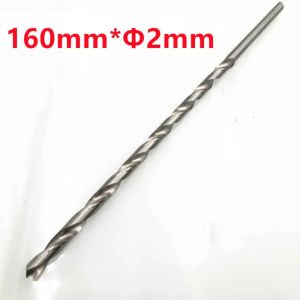 SPARAK 1Pcs Length 160-300mm Extra Long Drill Bit Straight Shank Diameter 2-6mm Power Tool HSS Steel Drilling Tool for Wood Aluminum Plastic