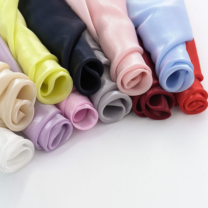 1 Meter Premium Silk Satin Fabric (Width 150cm) 01