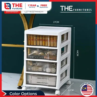 THE 3/4/5/6/7/8 Layers Moveable Trolley Drawer Storage Cabinet Cosmetic Jewelry Storage Cabinet With Wheels