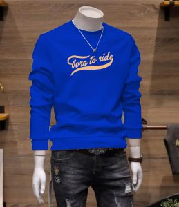 Sale Spesial Sweater Keren Crewneck Elegan Kaos Pria Trendy Sweatshirt Kasual Sweter Born To Ride