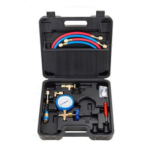 Bộ Đồng Hồ Gas Đơn R22/R410a - Đo Áp Suất Gas Lạnh Kèm Dây Dụng Chất Bền Tiện Lợi