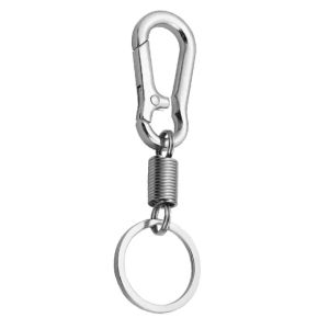 Car Keychain Creative Key Holder Keyring Men Fashion Key Chain Camping Climbing Metal Key Ring Car Styling Auto Car Accessories