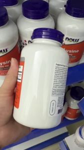 Viên uống L-Lysine Now của Mỹ giúp tăng sinh collagen giảm lão hóa giảm mụn tăng đề kháng - - Tăng hấp thụ canxi hỗ trợ xương răng chắc khỏe - Hỗ trợ cải thiện tâm trạng giảm lo âu căng thẳng - Thúc đẩy quá trình trao đổi chất và chuyển hóa mỡ th