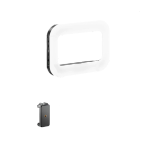 Portable Rings Light with 3 Color Temperatures Adjustable 2800K To 6500K Easy to Use for Phone Camera Video Recording