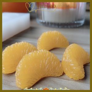 [Valitoo] Orange Petal Silicone Molds Soap Candle Making Dessert Baking Home Decoration