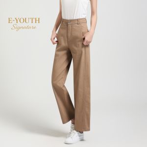 E-YOUTH Signature Gentle Curve Pants – Sculpted Fit | EYS1002