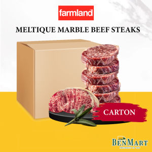[BenMart Frozen] Farmchef Premium Meltique Marble Beef Striploin / Ribeye Steak 150g <BULK PACK CARTON> - Australia