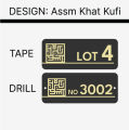 UMAKE Simple Customize Acrylic House Number Plate Tanda Rumah 家用门牌 Personality Room Number Office Signage modern sign. 