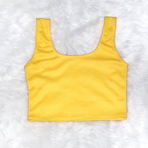 Korean Square Neck Knit Tank Top