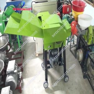Máy nghiền rơm có lô cuốn đa năng băm cỏ voi thân cây ngô