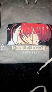 BIGPROMO!!! SWEATER HOODIE ANIME MOBILE LEGEND SKIN CHOU KOF BAHAN FLEECE TEBAL TERLARIS
