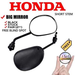 HONDA Sonic MOTORCYCLE #2304 HONDA LONG STEM BIG SIDE MIRROR STAINLESS STEM