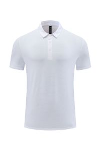 Alo Yoga ท็อปสปอร์ตสีพื้น ลายพื้นผิว แห้งเร็ว สำหรับทุกเพศ ชุดออกกำลังกาย ชุดกลุ่ม POLO เสื้อ