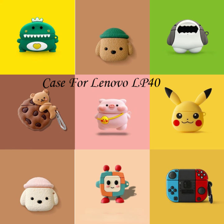 READY STOCK! Cartoon Cookie Bear & Game Console for Lenovo LP40 Soft