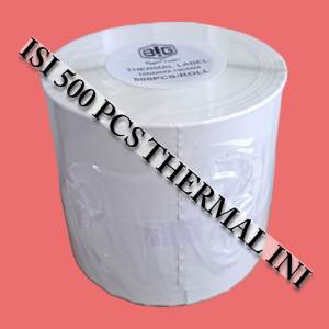 Label Thermal 100x150 ukuran A6 isi 500 dan 300