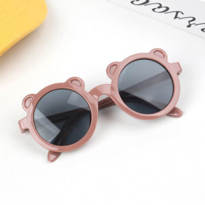 แว่นกันแดดสำหรับเด็กแว่นกันแดดลายการ์ตูนหมีสำหรับเด็กแว่นตากันแดดสำหรับเด็กผู้ชายเด็กผู้หญิงแว่นกันแดดทรงกลมสำหรับเด็กผู้ชายใส่กลางแจ้งชายหาด