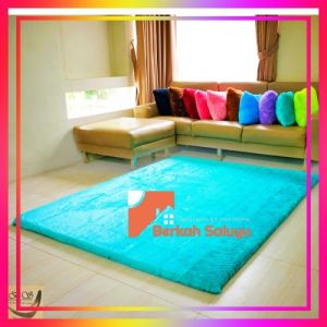 sarung/cover Sajadah Bulu Rasfur anti slip  115x65cm /cover Sajadah Bulu LP